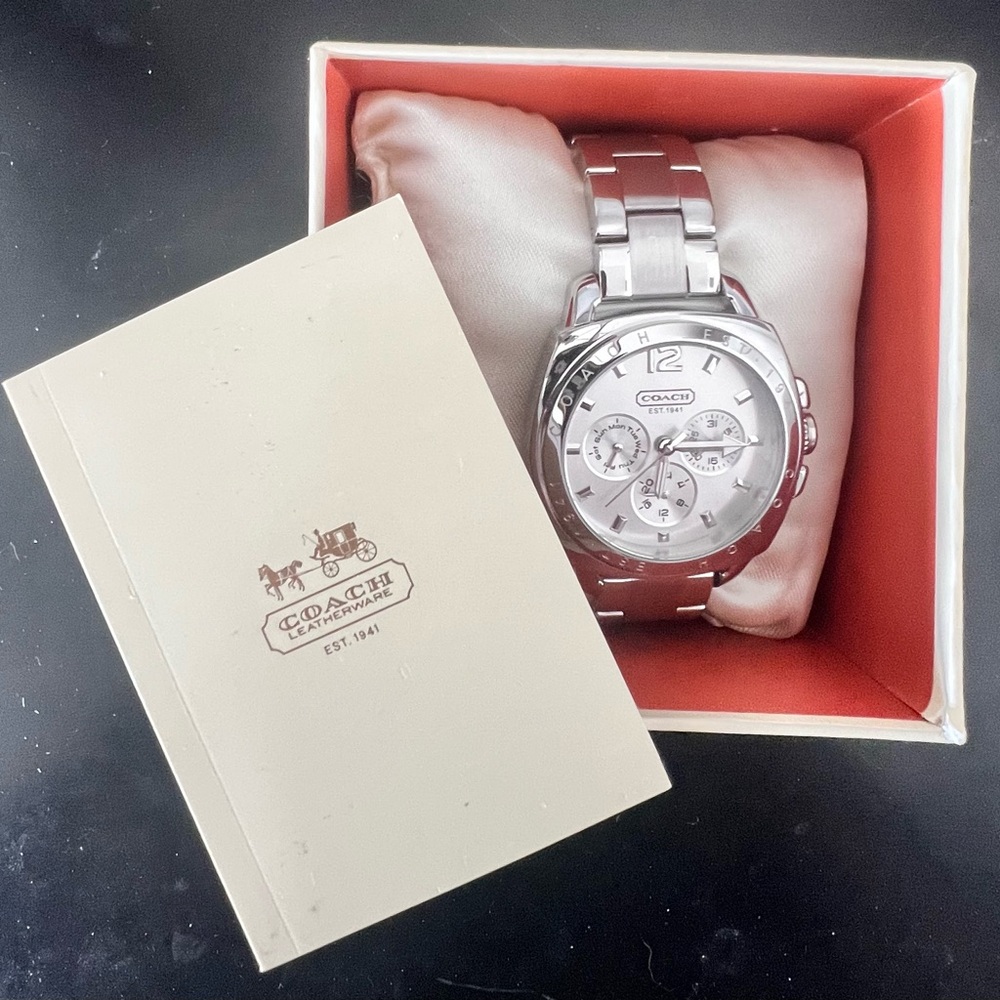 Brand New Coach Stainless Steel Watch - Picture 3 of 10